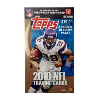 Topps NFL 2010 Blaster Trading Cards (10 Packs)