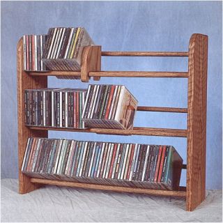 Wood Shed 500 Series 275 CD Multimedia Storage Rack