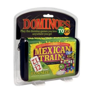 Puremco Dominoes Mexican Train Number DominoesTo Go