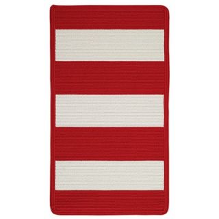 Capel Willoughby Red/White Rug   0848 520