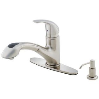 Danze Melrose 9.063 Single Handle Centerset Pull Out Kitchen Faucet