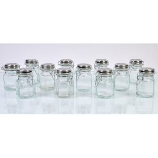 Global Amici Hexagonal Spice jars (Set of 12)   Z7CA631S12R