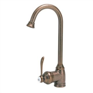 Belle Foret Single Handle Single Hole Pre Rinse Bar Faucet with Metal