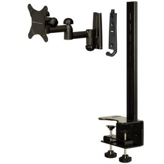 Level Mount Full Motion Desktop Mount with 10.5 Extension (Up to 30