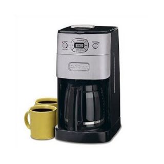 Cuisinart Grind & Brew 12 Cup Automatic Coffeemaker in Black & Chrome