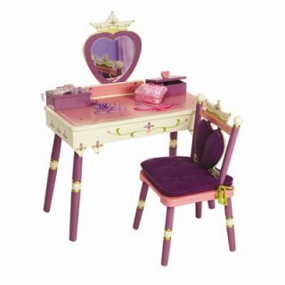 Levels of Discovery Princess 15.5 Vanity Table & Chair Set