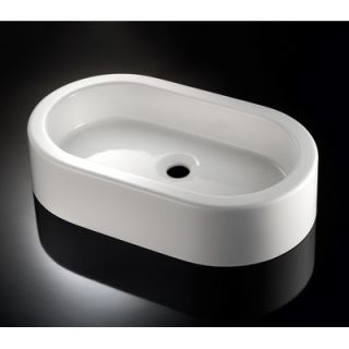 WS Bath Collections GSI 13.8 x 10.2 Losagna Flat 35 Bathroom Sink in