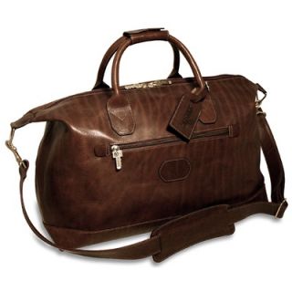 Jack Georges Saddle 19 Leather Carry On Duffel