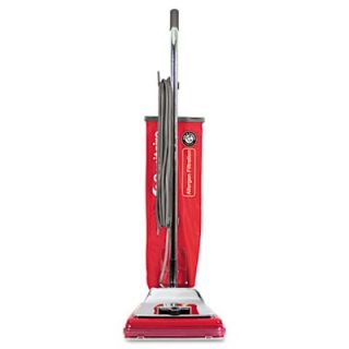  Heavy Duty Commercial Upright Vacuum, 17.5lbs, Chrome/Red   EUKSC888J
