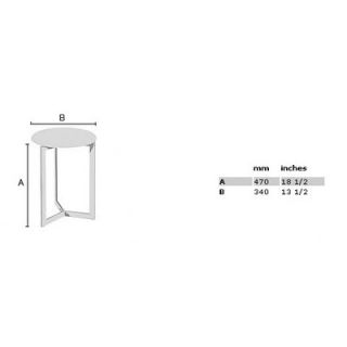 Smedbo Outline 18.5 Shower Chair with Werzalite White Seat in