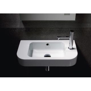 WS Bath Collections GSI 21.6 x 10.8 Tracia M 55.28 Bathroom Sink in