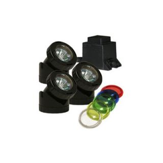 Alpine Power Beam Set of 3 10 W Lights with Transformer 23ft Cord and