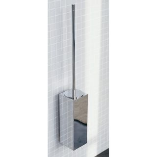 Metric 23.2 x 3.5 Wall Toilet Brush Holder in Polished Chrome