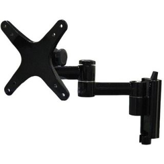 Full Motion Articulating Wall Mount in Black for LED / LCD TVs up to