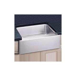 Elkay 20x25 Undermount Single Bowl Kitchen Sink with Apron and