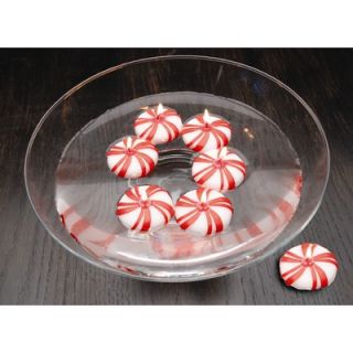 Biedermann and Sons Peppermint Floating Candles (Set of 6)