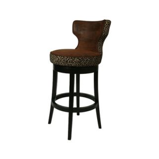  Augusta 30 Barstool in Wrangler with Leopard   AE 225 30 FB 970