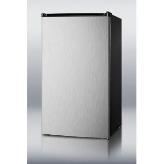 33.5 x 18.75 Refrigerator Freezer with Shelf Wire Type in Black