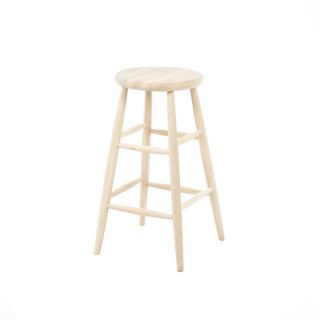 International Concepts 30 Scooped Seat Stool