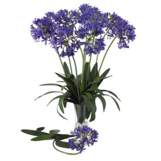 Nearly Natural 29 African Lily Stem in Purple (Set of 12)
