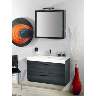 Virtu Ivy Single 31.5 Bathroom Vanity Set in Black