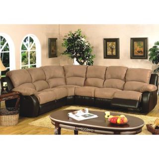  Willington Microfiber Reclining Sectional   8606 44 25 / 8606 44 26