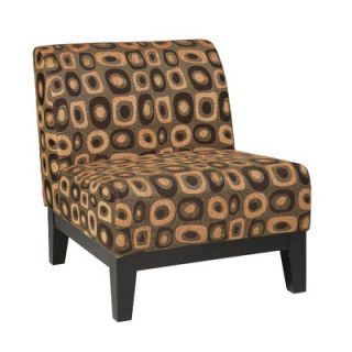 Ave Six Glen Fabric Slipper Chair   GLN51 S62