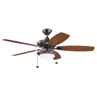 Kichler 52 Canfield 5 Blade Ceiling Fan   300016ADC