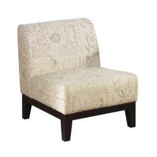 Ave Six Glen Fabric Slipper Chair   GLN51 S62