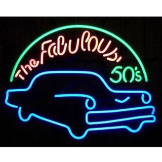 Neonetics Fabulous 50s Neon Sign   5FAB50