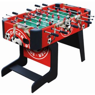 Playcraft Sport 48 Foosball Table with Folding Leg   PSFB4803FB