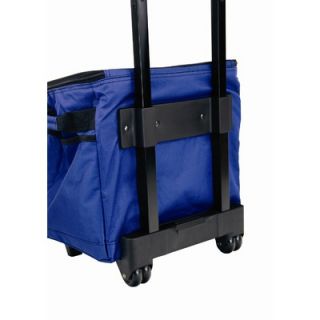 Texsport 50 Can Trolley Cooler Bag in Limoges Blue / Black