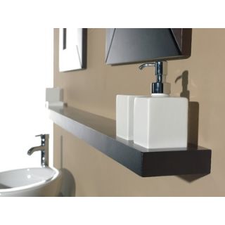 Bissonnet Nava 59.1 Panticosa Wall Shelf in Wenge