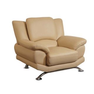 Global Furniture USA Rogers Leather Chair   9908 CAP Series
