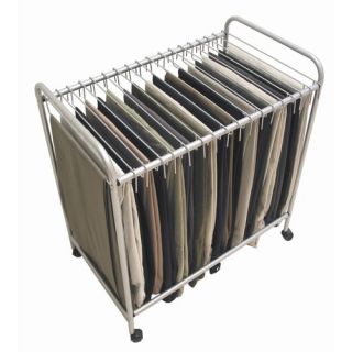 Storage Dynamics Rolling Pants Trolley in Silver  