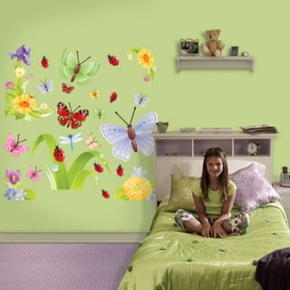 Fathead Butterflies Group Two Wall Graphic   69 00037