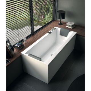 Glass by Nameeks Eden 71 Corner Bathtub with Two Panels   Glass