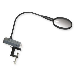  Tying LED Lighted Magnifier with Table Clamp and Vise Adaptor   OD 65