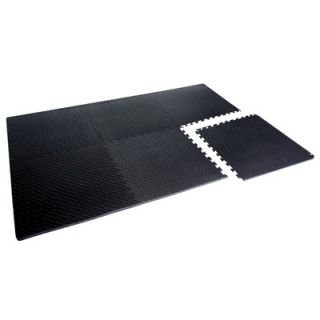 Cap Barbell 0.75 Anti   Microbial 6 Pieces Puzzle Mat   MT 2206AM