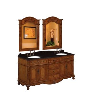 Belle Foret 73 Double Basin Sink Vanity