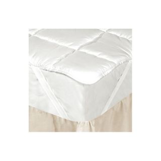 DownTown Company Silk Filled Mattress Pad in Cream