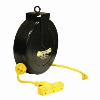 14 AWG / 3 Cond x 50, 13 AMP, Triple Outlet Cord Reel