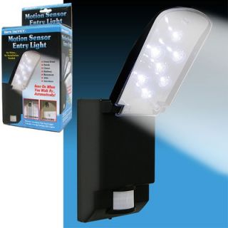 Trademark Global Bright 7 LED Motion Sensor Entry Light   82 5293
