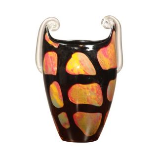 Bonfire Oval Handle Vase