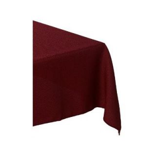 Bardwil Tablecloths 84 Cobblestone Table Cloth in Burgundy