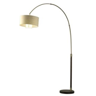  Lighting Paxton Downbridge Floor Lamp in Wood and Metal   85 2429 9U