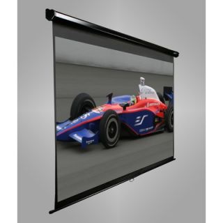  Screens Manual Pull Down MaxWhite 92 Projection Screen in Black Case