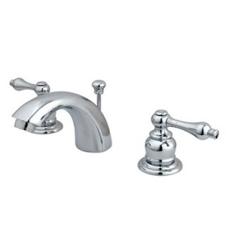 Elements of Design Elizabeth Mini Widespread Bathroom Faucet with