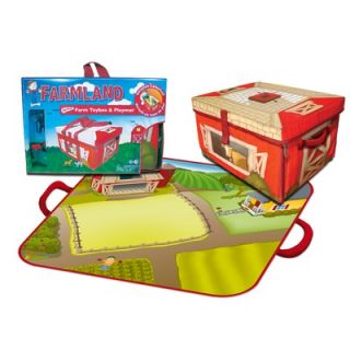 ZipBin Farmland™ Toy Box Playset