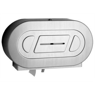 Bobrick Classic™ Series Twin Jumbo Roll Toilet Paper Dispenser   B